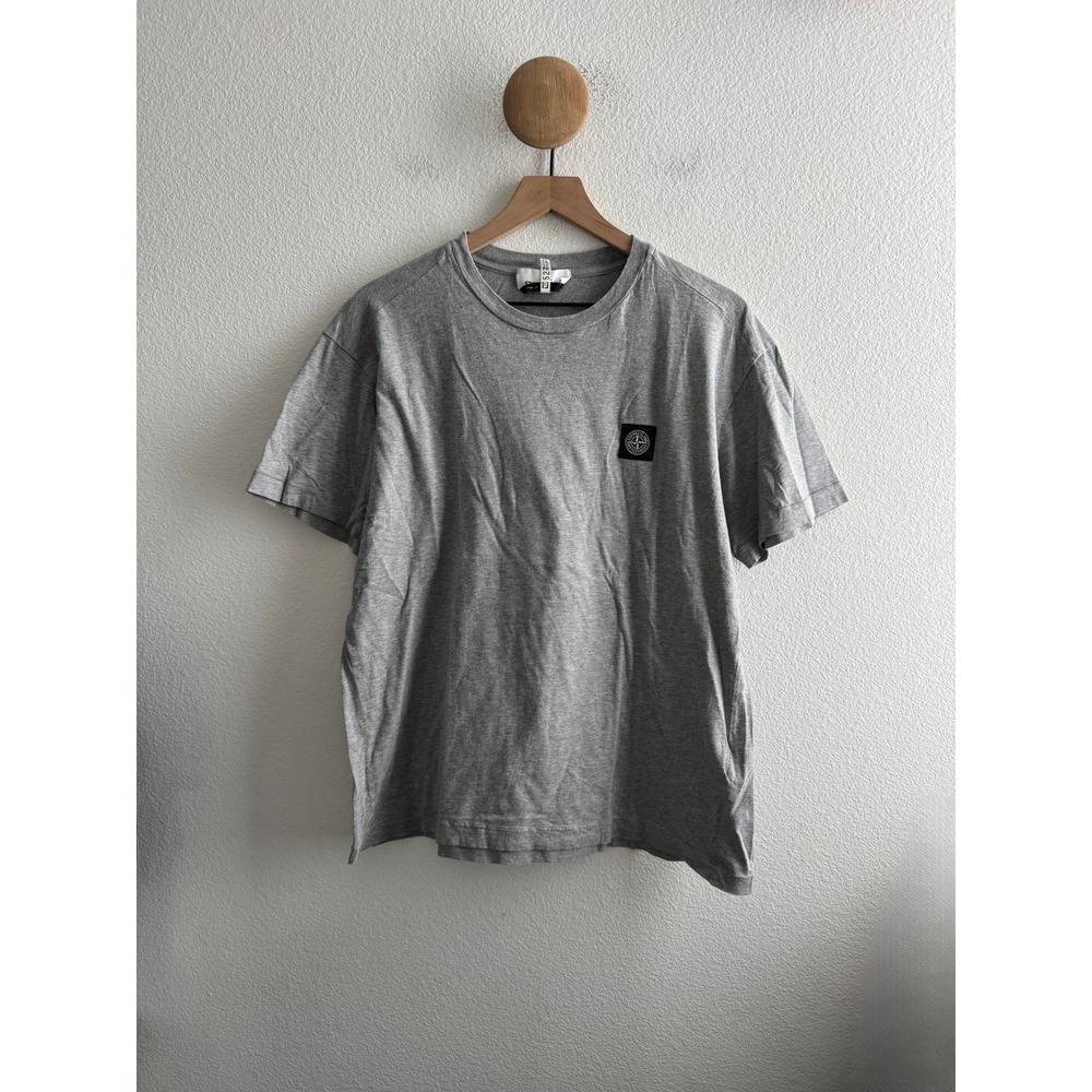 Stone Island Mens Compass Logo Patch Tshirt Size XL